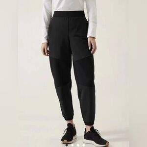 ATHLETA Get Set Hybrid Jogger Black Sweatpants Soft Women’s Small